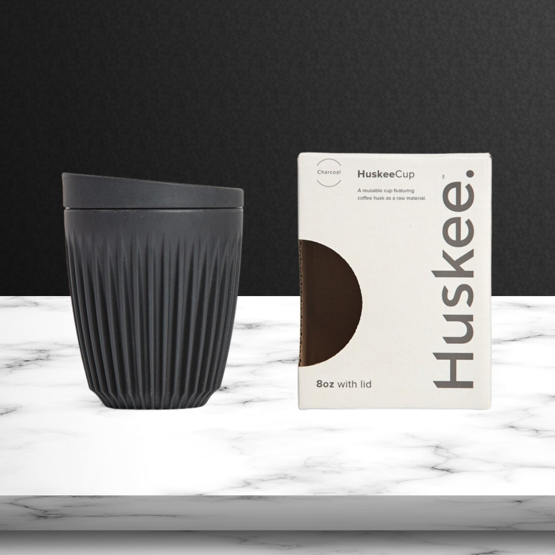 8oz Huskee Cup with Lid